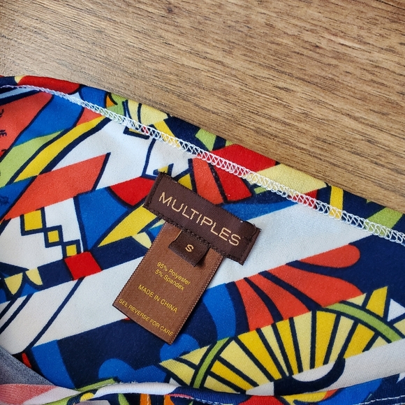 Multiples Size Small 3/4 Sleeve Blouse - Picture 4 of 6